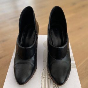 Sigerson Morrison Black Leather Bootie
